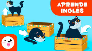 Los más pequeños se divierten haciendo trazos, uniendo puntos o repasando líneas. Las Preposiciones En Ingles Para Ninos Donde Esta El Gato On In Under Next To Youtube