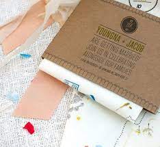 Handkerchief Wedding Invites Design Sponge Map Wedding Invitation Handkerchief Wedding Invitation Printing Wedding Invitations