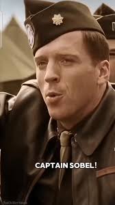 "We salute the rank, not the man” is a famous line from the HBO miniseries  Band of Brothers (2001). It is spoken by Major Richard Winters (Damian  Lewis) in Episode 2, “Day of Days.” , After D-Day, ...