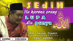 Al Hikam Kh Imron Jamil Ikhtiar Tidak Merubah Takdirmu Youtube