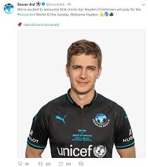 But rooney will now play for the england team in the 2021 edition of annual charity match soccer aid, which raises funds for unicef. Hayden Christensen To Play At Soccer Aid This Sunday Fantha Tracks