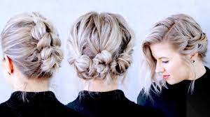 How To Style Short Hair For Date Night Or Valentine S Day Milabu Short Hair Tutorial Short Hair Updo Hair Styles