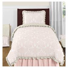 Here is an elegant white and. Pink Gold Amelia Comforter Set Twin Sweet Jojo Designs Target