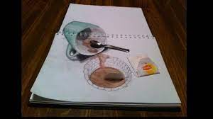 Hello, my name is grease and this is my first instructable. 3d Anamorphic Drawing 2 Youtube