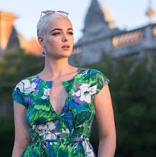 Stefania Ferrario Short Hair Plus Size Buzzed Hair Women Women