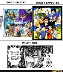 What I Played What I Expected Ifunny Dragon Quest Memes Funny Games