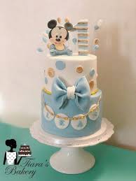 Celebrating this milestone with your family and friends will help you remember this day for many years to come. 43 Ideas Baby Boy Cake Mickey Mouse Baby Mickey Mouse Cake Boys 1st Birthday Cake Baby Mickey Cake