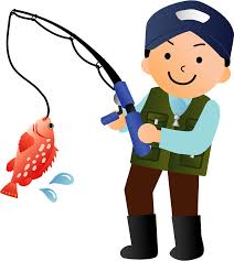 Blue fish illustration, thunnus fish , swimming fish transparent background png clipart. Man Fishing Caught A Fish Clipart Free Download Transparent Png Creazilla