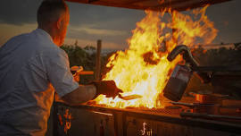 Open Fire Grilling Class & Picnic Dinner in the Vines