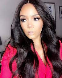 Middle Part Long Wavy Hairstyles African American Wigs Remy Human Hair Wigs Wig Hairstyles Human Hair Wigs