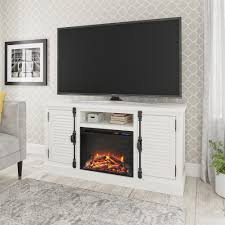Fireplace tv stands are available in classic wood finishes like mahogany, cherry and walnut. Walnut Novogratz Concord Fireplace Tv Stand For Tvs Up To 70 Home Home Entertainment Furniture Urbytus Com