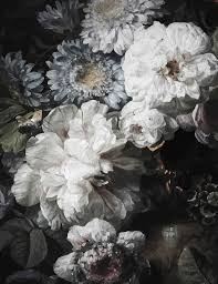 Black And White Floral Wallpaper Nz Lulu Georgia Anewall Dark Floral Wallpaper Mural In 2020 Vintage Flowers Wallpaper Black Floral Wallpaper Flower Wallpaper
