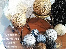 Platos, globos, serpentinas y más ✓envío 24h. Como Decorar Esferas Diy How To Decorate Ornamental Spheres Youtube