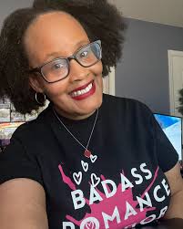 Author DL White clocked in today. I actually put