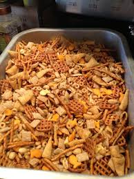 My Most Requested Nuts And Bolts Recipe Originally From My Mom S Recipe But Modified Over The Years Chex Mix Recipes Christmas Baking Recipes Food