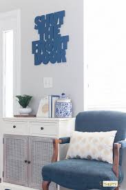 To this end, the elegant colour combination of grey and blue couldn't be more perfect. Jo S Living Room Navy Pink Gold Grey And White All Things Thrifty