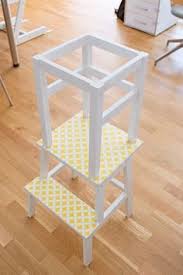 Lernturm Selber Bauen Ikea Hack Aus Zwei Hockern Mit Einfacher Anleitung Lernturm Ikea Ikea Kids Ikea Hocker