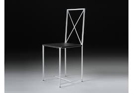 Plastic childs chair, acrylic paint and sheet, rubber. Moka Chair Flexform Milia Shop