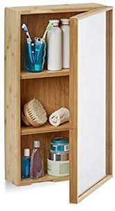 Relaxdays Bad Spiegelschrank Aus Bambus Einturiger Badezimmerschrank Mit Spiegel Zusammengebauter Spiegelschrank Badezimmerschrank Spiegel Badezimmer Schrank