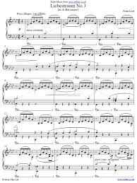 Franz Liszt Liebestraum No 3 In A Flat Major Original Version For Piano Piano Sheet Music Classical Piano Sheet Music Piano Music