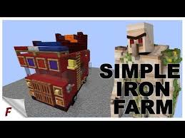 Iron farms are generally based on the villager fear mechanic, so a zombie is basically a requirement. Frilioth Smallest Iron Golem Farm Fire Engine Minecraft 1 16 3 Efficient Easy Compact 350 Iron Per Hour Facebook