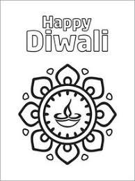 Click on any diwali picture above to start coloring. Free Printable Diwali Coloring Cards Cards Create And Print Free Printable Diwali Coloring Cards Cards At Home