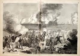 First Shot Of The Civil War Fired At Fort Sumter In Charleston Sc Fort Sumter Sumter Civil War Projects