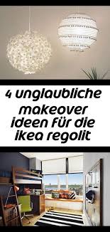 4 Unglaubliche Makeover Ideen Fur Die Ikea Regolit Lampe 4 Decor Ceiling Lights Home Decor
