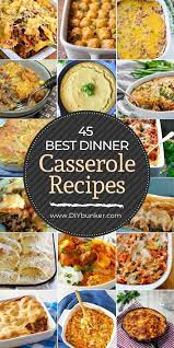 Beginner Casseroles 45 Recipes To Make For Dinner Dinner Casserole Recipes Easy Casserole Recipes Dinner Casseroles