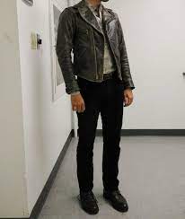 Streetwear Street Wear Leather Jacket Business Casual