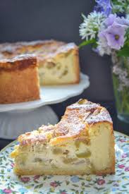 Omas Leckeres Rhabarberkuchen Rezept Mit Ricotta Rezept Rhabarberkuchen Rezept Rhabarberkuchen Rhabarberkuchen Mit Streusel
