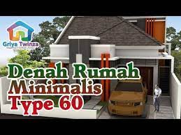Setiap orang mengidamkan rumah yang nyaman. Kumpulan Denah Desain Rumah Minimalis Type 60 Youtube