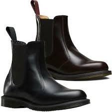 Doc marten oxblood chelsea uk 7. Dr Martens Slip On Stiefel Flora Black 14649001 Original Classic Doc 199 23 Picclick