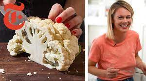 Alison Roman S Creamy Cauliflower Pasta Nyt Cooking Youtube Cauliflower Pasta Creamy Cauliflower Nyt Cooking