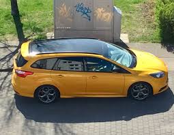 Ford Focus St Schwarzes Dach Schwarze Spiegel Ford Motorsport Ford Focus Ford Focus St
