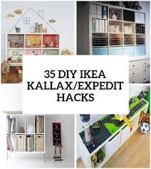 15 Diy Ikea Expedit Kallax Hacks You Should Try Cover Ikea Diy Kallax Ikea Ikea Kallax Shelf