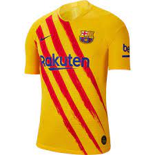 In fact, there are exactly 10 red stripes on the blue background, each one. 2019 20 Nike Barcelona El Clasico Match Jersey Soccerpro