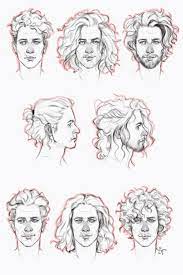Cabelos Frisuren Lange Frisuren Cabelos Frisuren Lange Menhairsty Cabelos Frisuren Curly Hair Drawing Boy Hair Drawing Hair Sketch