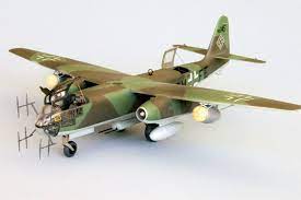 We praise him when we plough our souls into bombers. Building An Arado Ar 234b 2 N