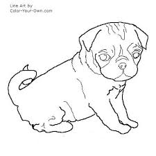 Pug Dog Line Drawing Google Search Dog Coloring Page Dog Coloring Book Puppy Coloring Pages