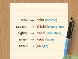 一 (いち ichi‎‎‏‏‎‏‏‎ ‎‏‏‎ ‎‏‏‎ ‎‏‏‎ ‎‏‎, ichi) · 2: 3 Ways To Count To Ten In Japanese Wikihow