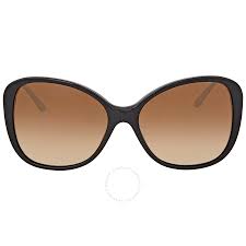Burberry Brown Gradient Polarized Butterfly Sunglasses Be4235 Q3001t5 57 8053672667981 Sunglasses Burberry Sunglasses Jomashop