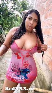 La Maracucha Bañandose al aire libre from chicas bañandose Post - RedXXX.cc