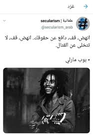 انهض قف دافع عن حقوقك انهض قف لا تتخلى عن القتال بوب مارلي In 2020 Funny Arabic Quotes Thoughts Quotes Arabic Quotes