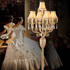 We are among the prominent organization in the industry in offering a wide assortment of pillar candle holder to our valuable customers. European Large Led Floor Lamp Gold Crystal Candle Holder Cloth Shade 5 Arm E14 Hotel Luxury Study Crystal Candlestick Lamparas Floor Lamps Aliexpress