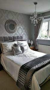 Check spelling or type a new query. 30 Grey Bedroom Inspirations Feature Wall Bedroom Grey Wallpaper Bedroom Silver Wallpaper Bedroom
