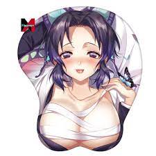 Wholesale Anime Demon Slayer Computer office games 3D boob mouse pad  silicone wrist pad mouse pad with wrist rest From m.alibaba.com