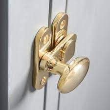 Solid brass cabinet latch handmade polished lacquered finish latch for cabinet closet kitchen door windsor design sold as each 4.7 out of 5 stars 129 $15.80 $ 15. 52 Hook Eye Latch Ideas Latches Door Latch Hook