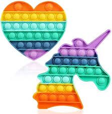 Maybe you would like to learn more about one of these? Amazon Com Fidget Toy Rainbow Unicorn Push With Popping Sound Bubble Sensory Fidget Toys 2 Pack For Anxiety Stress Relief Autism Learning Materials Squeeze Toy For Kids Teens Office Older Toys