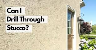 Outdoor tv mounting projects are tricky and most people discount the idea of outdoor overhead mounting before they've really considered it fully. Can You Drill Into Stucco